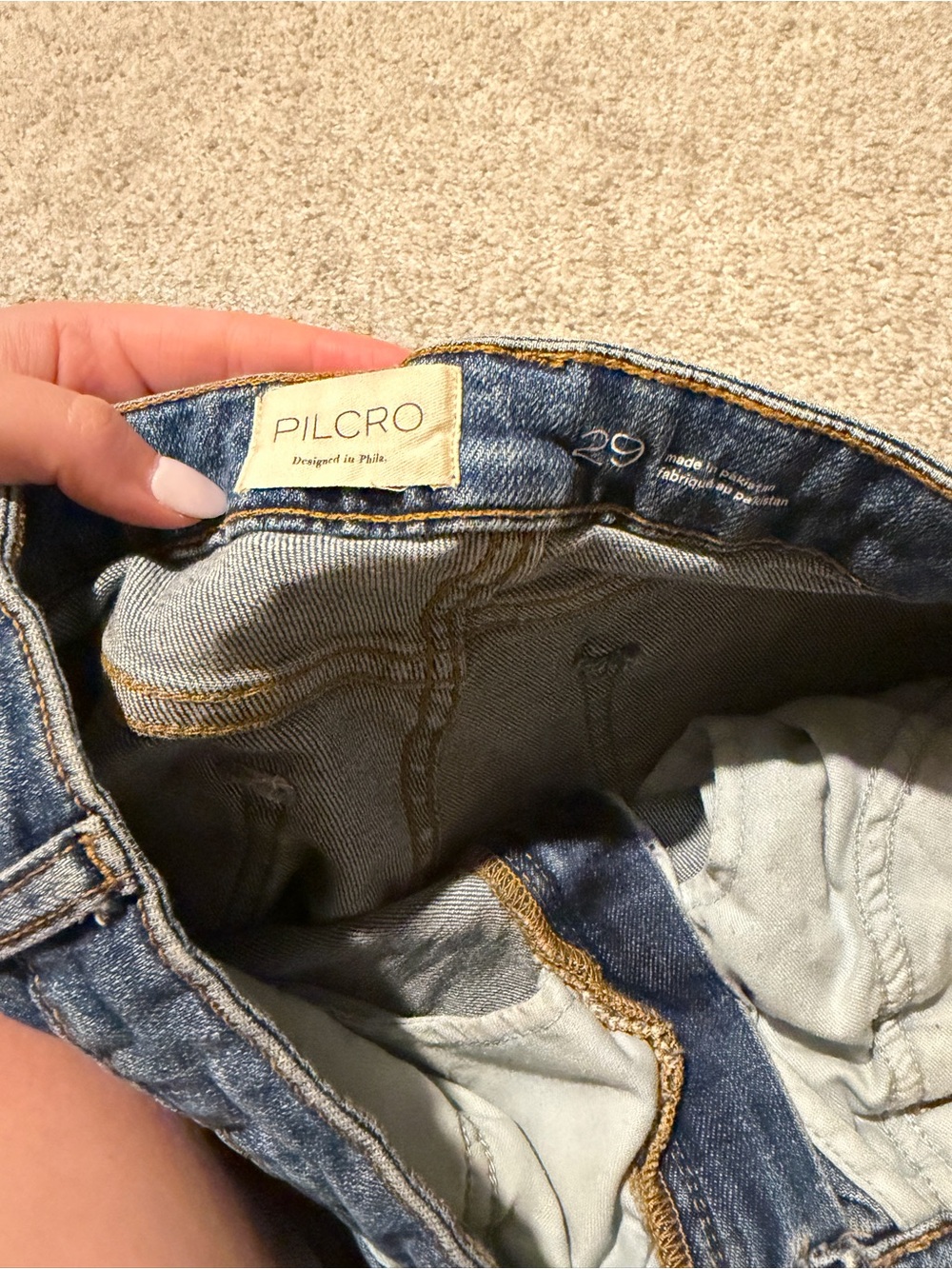 Anthropologie Pilcro The Kenna Heritage Barrel Wide Leg Jeans - Picture 7 of 10